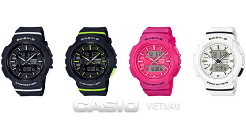Đồng hồ Casio Baby-G BGA-240-7A Đa dạng về màu sắc