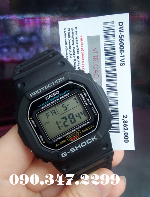 Đồng hồ Casio G-Shock DW-5600E-1VDF 