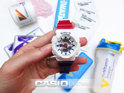 Đồng hồ Casio Baby-G BA-110TR-7ADR Nổi bật với Tông màu cá tính
