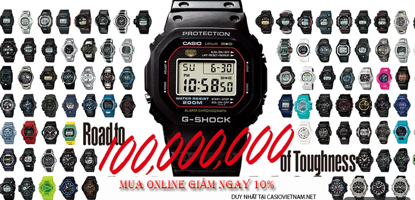 G-Shock DW-5600 - Vén Màn Tất Cả Về Đồng Hồ Casio G-Shock 1987 Model 3229