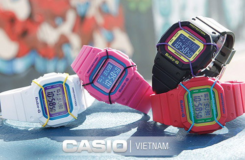 Đồng hồ Casio Baby-G BGD-501-7BDR Chính hãng Chống nước 200 mét