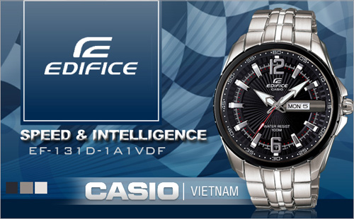 Đồng hồ Casio Edifice EF-131D-1A1VUDF Tinh tế trong mọi chi tiết