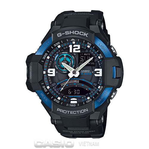 Đồng hồ Casio G-Shock GA-1000-2BDR Chính hãng Chống nước 200 mét