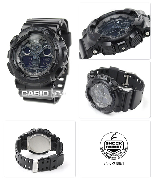 Đồng hồ G Shock Casio GA-100CF-8ADR