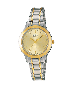 Đồng hồ Casio LTP-1128G-9ARDF Mặt vàng - Dây kim loại