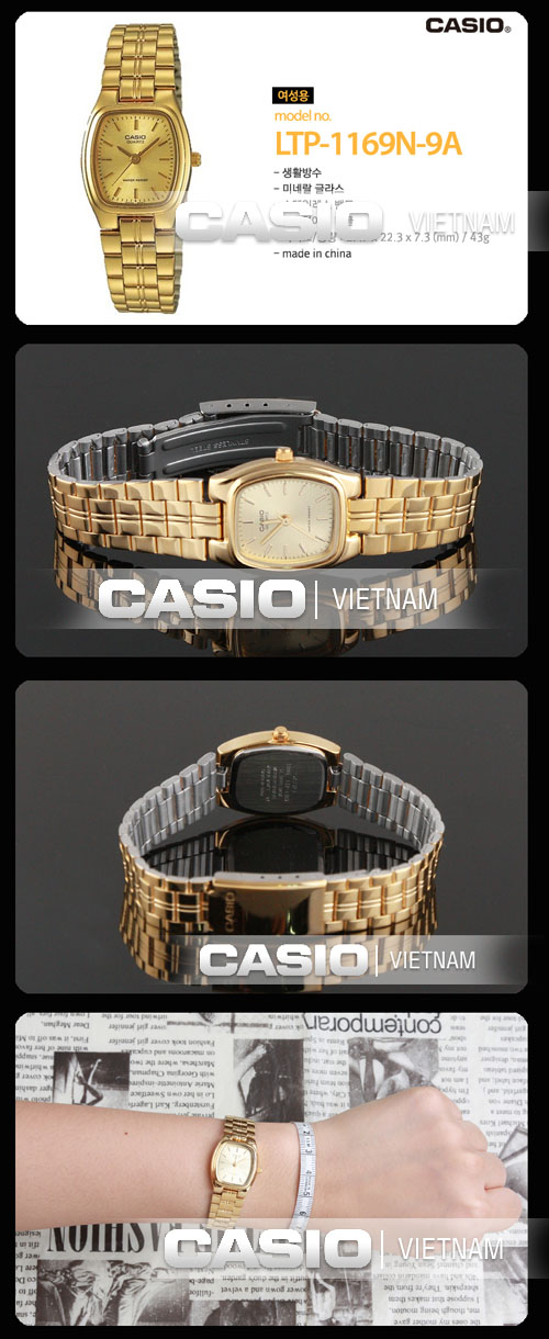 Đồng hồ nữ Casio LTP-1169N-9ARDF