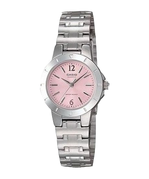 Đồng hồ Casio LTP-1177A-4A1DF Dây kim loại - Mặt hồng
