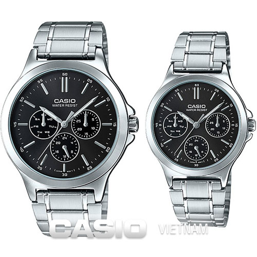Cặp đôi đồng hồ Casio MTP-V300D-1AUDF