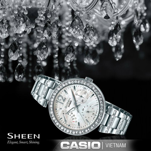 Đồng hồ Casio Sheen thời trang và xinh xắn