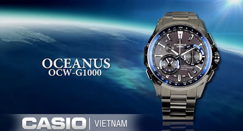 Đồng hồ  Casio Oceanus OCW-G1000-1ADF