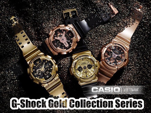 Đồng hồ G-Shock Rose Gold đa dạng về mẫu mã