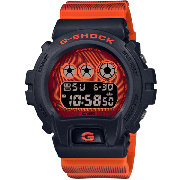 DW-6900TD-4 | Đồng Hồ Casio | G-Shock | Nam | Dây Nhựa | Mặt Điện Tử | WR20BAR
