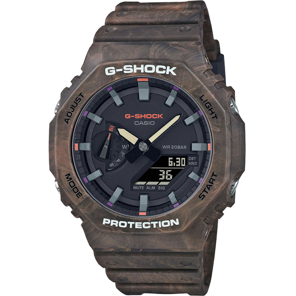 GA-2100FR-5A | Đồng Hồ Casio | G-Shock | Dây Nhựa | Phiên Bản Giới Hạn | Chống Nước WR20BAR