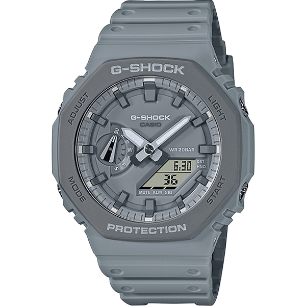 GA-2110ET-8ADR | Đồng Hồ Casio | G-Shock | Nam | Dây Nhựa | Cấu Trúc Bảo Vệ Lõi Cacbon | Wr20Bar