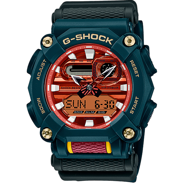 GA-900DBR-3A | Đồng Hồ Casio | G-Shock | Nam | Dây Nhựa | Phiên Bản Giới Hạn | Chống Nước WR20BAR