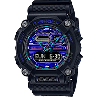 GA-900VB-1ADR | Đồng Hồ Casio | G-Shock | Nam | Dây Nhựa | Pin 7 Năm | Chống Nước WR20BAR 