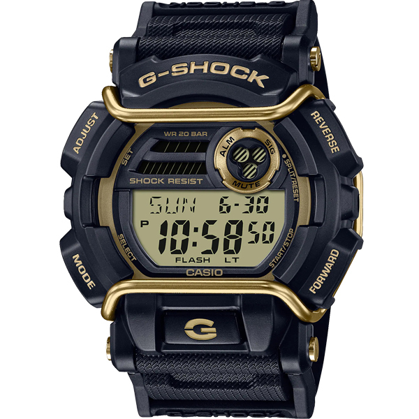 GD-400GB-1B2DG | Đồng Hồ Casio | G-Shock | Nam | Dây Nhựa | Mặt Điện Tử | Chống Nước WR20BAR