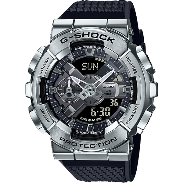 Đồng Hồ Casio G Shock GM-110-1A | Nam | Dây Nhựa | Chống Từ | Chống Va Đập