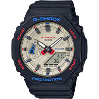 GMA-S2100WT-1A | Đồng Hồ Casio | G-Shock | Dây Nhựa | Cấu Trúc Bảo Vệ Lõi Cacbon | WR20BAR