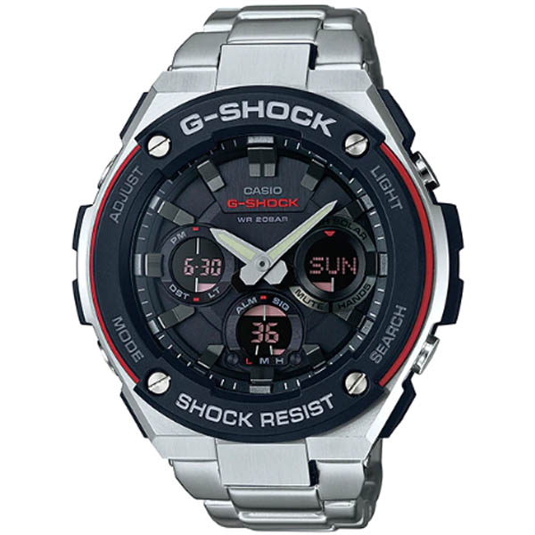 Đồng Hồ Casio G Shock GST-S100D-1A4DR | Nam | G-Steel | Dây Kim Loại | Pin Năng Lượng