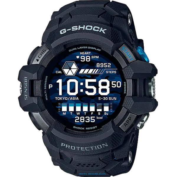 GSW-H1000-1 | Đồng Hồ Casio | G-Shock | Đồng Hồ Thông Minh | G-SQUAD PRO | GPS