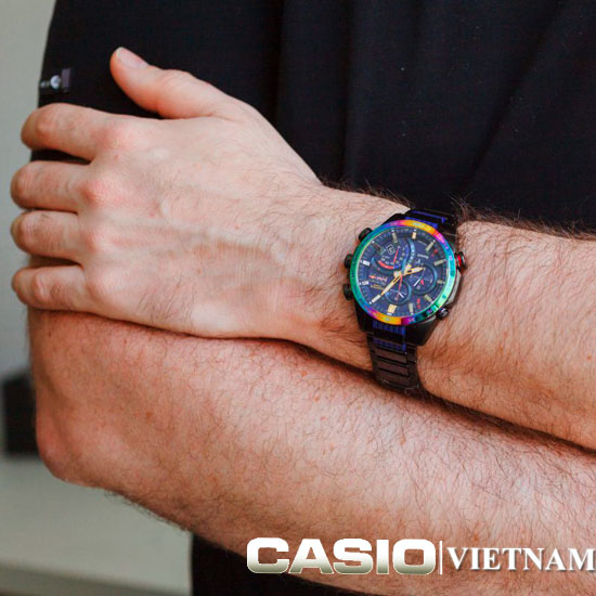 Đồng hồ Casio EQB-500RBB-2AER Chính hãng 