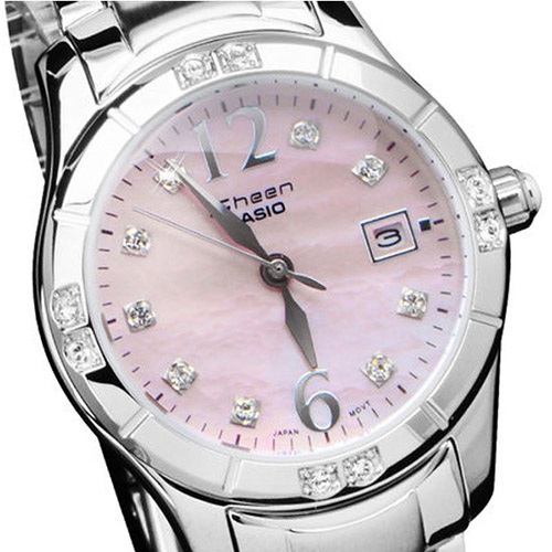 Đồng hồ nữ SHN-4019DP-4ADR đính đá