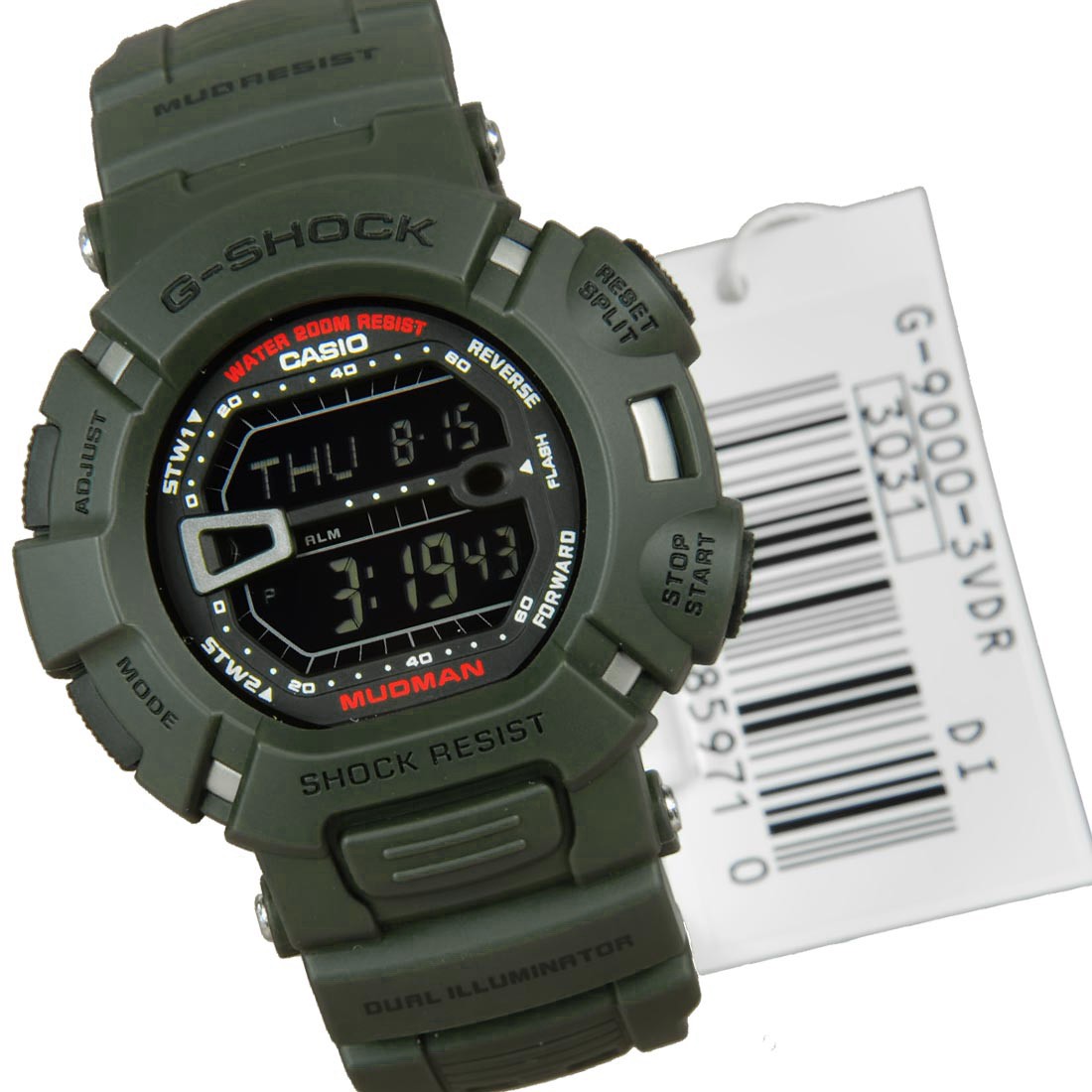 Đồng hồ Casio G-Shock G-9000-3VDR Tinh tế trong mọi chi tiết
