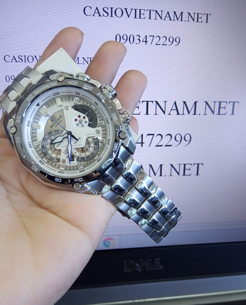Ảnh thực tế đồng hồ casio edifice EF-550D-7AV 