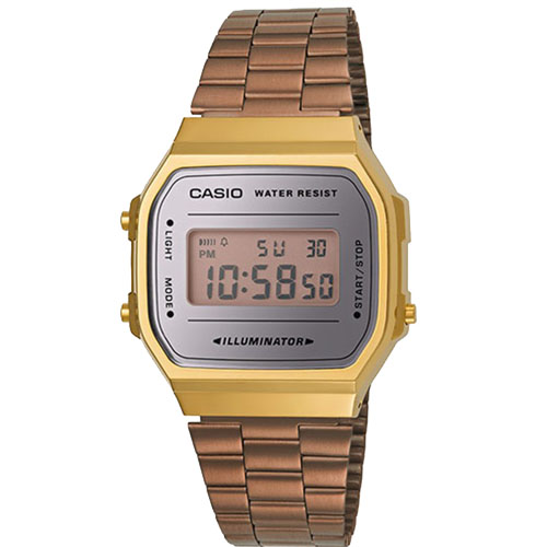 Đồng hồ điện tử Casio A168WECM-5 cổ điển