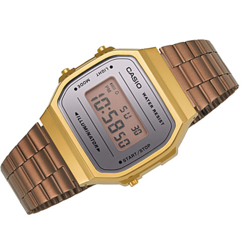 mẫu đồng hồ điện tử Casio A168WECM-5