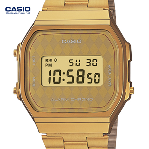 mặt đồng hồ Casio A168WG-9B