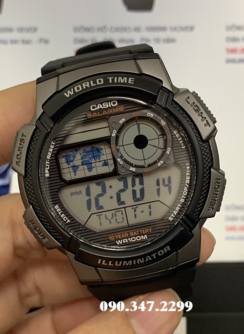 Đồng hồ nam Casio AE-1000W-1BVDF