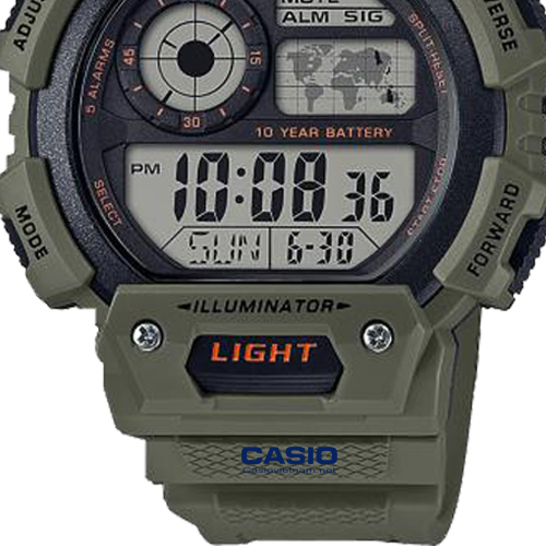 dây nhựa đồng hồ casio AE-1400WH-3AV