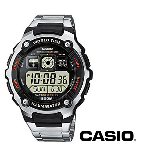 Đồng hồ Casio Standard AE-2000WHD-1AVDF Chính hãng Pin 10 năm