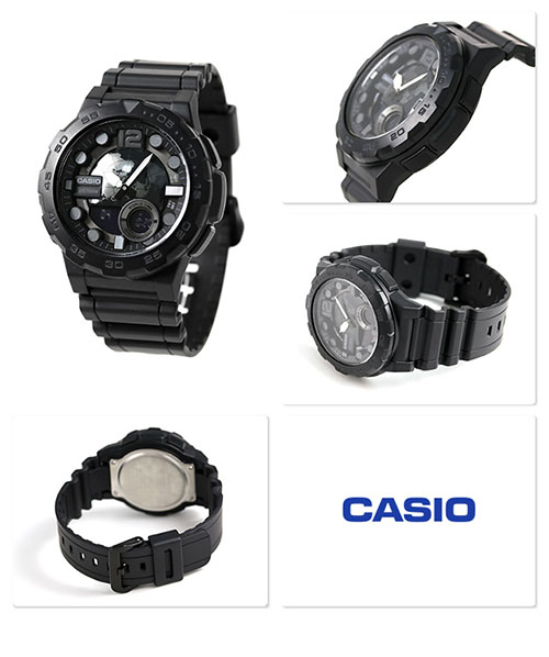 Đồng hồ nam Casio AEQ-100W-1B
