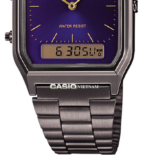 Dây kim loại đồng hồ AQ-230GG-2ADF