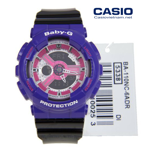 đồng hồ Casio nữ BA-110NC-6ADR