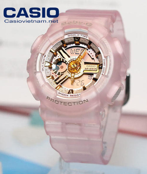 đồng hồ Casio BA-110SC-4ADR dành cho những cô nàng cá tính