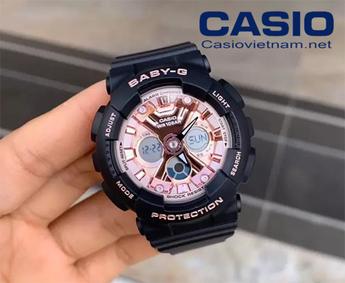 chi tiết đồng hồ Casio nữ BA-130-1A4DR