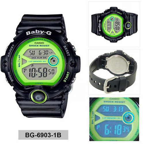 Chi tiết đồng hồ nữ Baby G BG-6903-1BDR 