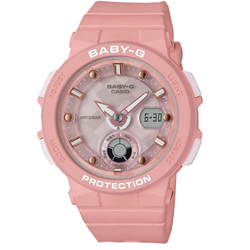 Đồng hồ Casio Baby-G BGA-250-4A Chính hãng màu hồng