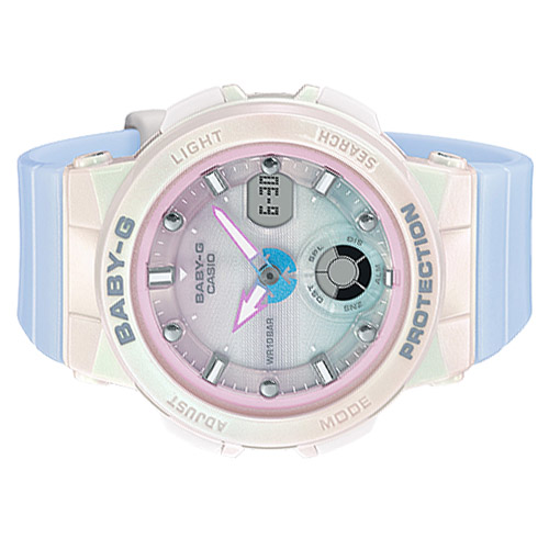 Đồng hồ Casio Baby-G BGA-250-7A3DR dây nhựa màu xanh