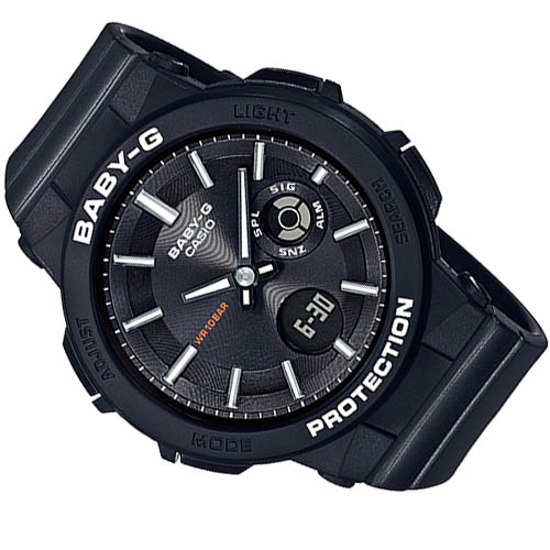 Đồng hồ Casio Baby-G BGA-255-1ADR dây nhựa màu đen