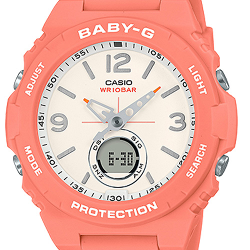 Đồng hồ Casio Baby-G BGA-260-4A dây nhựa màu sắc