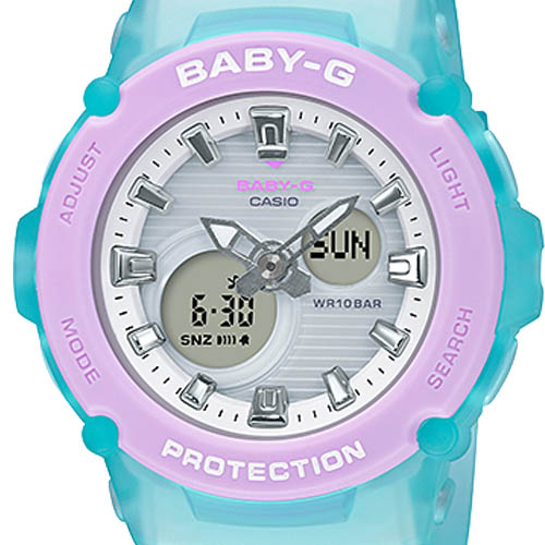 mặt đồng hồ casio baby g BGA-270-2ADR màu tím