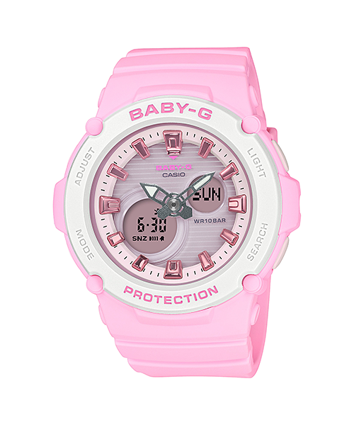 Đồng hồ Casio nữ Baby G BGA-270-4A màu hồng