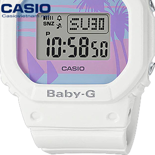 dây nhựa đồng hồ Casio nữ BGD-560BC-7DR