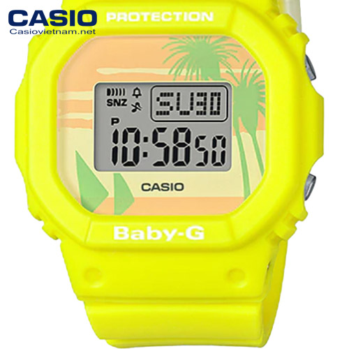 dây nhựa đồng hồ Casio nữ BGD-560BC-9DR