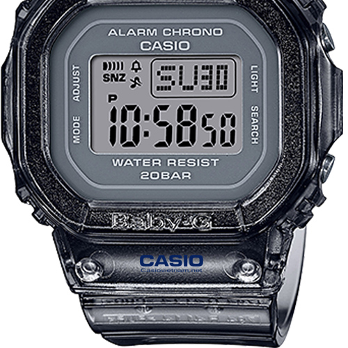 dây nhựa đồng hồ Casio Baby G BGD-560S-8DF